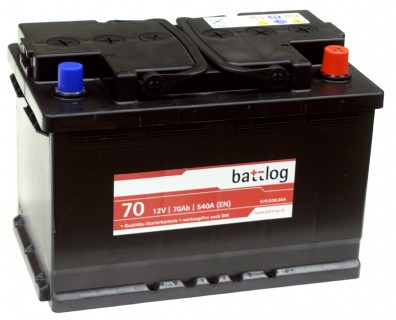 Battlog g&uuml;nstige Batterie 70 Ah - Ford Fusion 1.4 TDCi